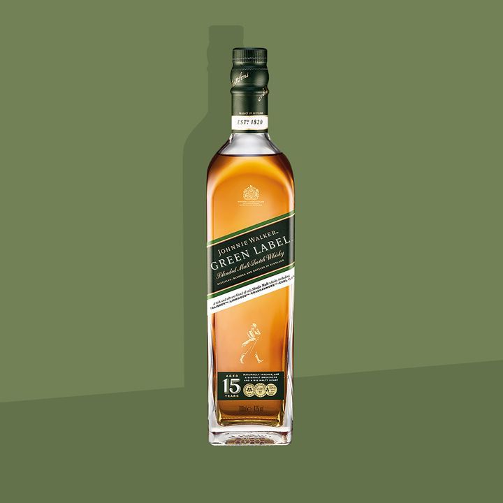 Johnnie Walker 15 Jahre Green Label Blended Malt Scotch Bewertung